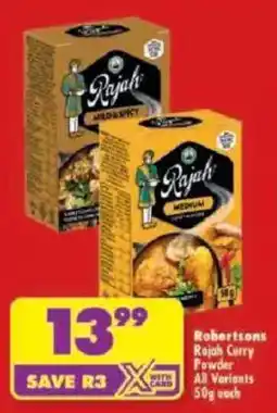 Shoprite Robertsons Rajah Curry Powder offer