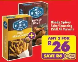 Shoprite Hinds Spices Chip Seasoning offer