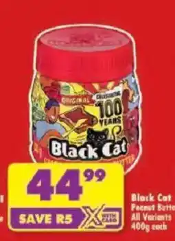 Shoprite Black Cat Peanut Butter offer