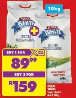 Shoprite Super White Super Maize Meal offer