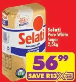 Shoprite Selati Pure White Sugar offer