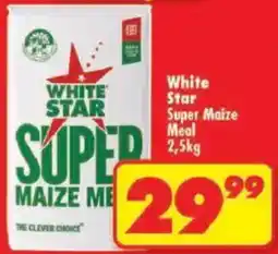 Shoprite White Star Super Maize Meal offer