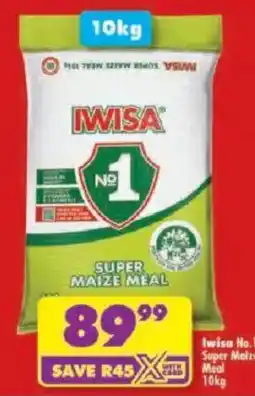 Shoprite Iwisa Super Maize Meal offer
