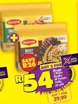 Shoprite Maggi 2 Minute Noodles offer