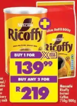 Shoprite Nescafe Ricoffy offer