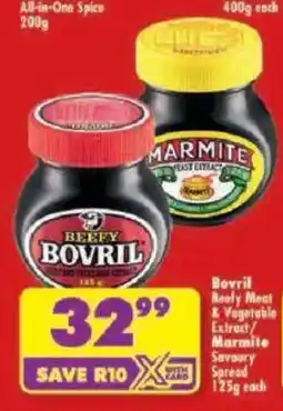 Shoprite Bovril Marmite offer