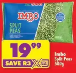 Shoprite Imbo Split Peas offer