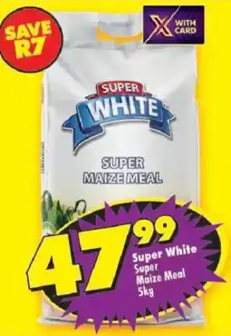 Shoprite Super White Super Maize Meal offer