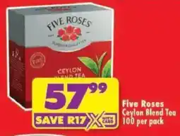 Shoprite Five Roses Ceylon Blend Tea offer