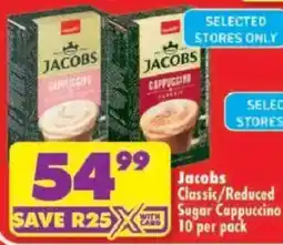 Shoprite Jacobs Cappuccino offer