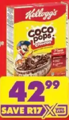 Shoprite Kellogg's Coco Pops Chocos offer