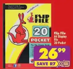 Shoprite Flip File 20-Pocket offer