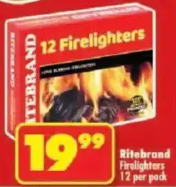 Shoprite Ritebrand Firelighters offer
