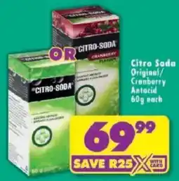 Shoprite Citro-Soda Antacid offer