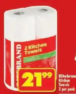 Shoprite Ritebrand Kitchen Towels offer