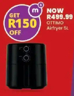 Shoprite OTTIMO Airfryer 5L offer