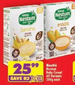 Shoprite Nestlé Nestum Baby Cereal offer