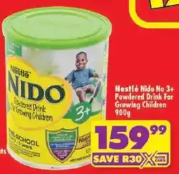 Shoprite Nestlé Nido No 3+ Powdered Drink For Growing Children offer