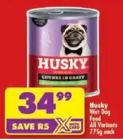 Shoprite Husky Wet Dog Food offer
