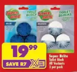 Shoprite Super Brite Toilet Block offer