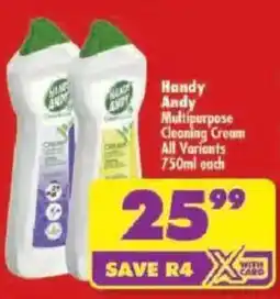 Shoprite Handy Andy Multipurpose Cleaning Cream offer