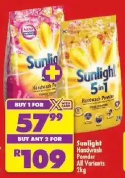 Shoprite Sunlight Handwash Powder offer