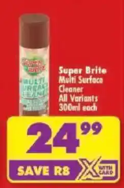 Shoprite Super Brite Multi Surface Cleaner offer