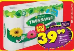 Shoprite Twinsaver 1-Ply Toilet Rolls offer