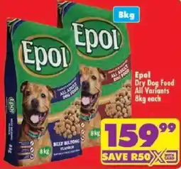 Shoprite Epol Dry Dog Food All Variants offer