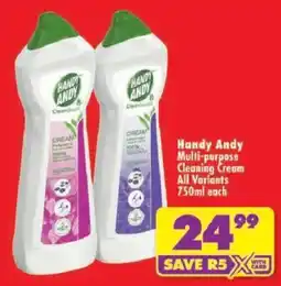 Shoprite Handy Andy Multi-purpose Cleaning Cream offer