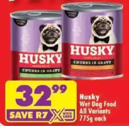 Shoprite Husky Wet Dog Food offer