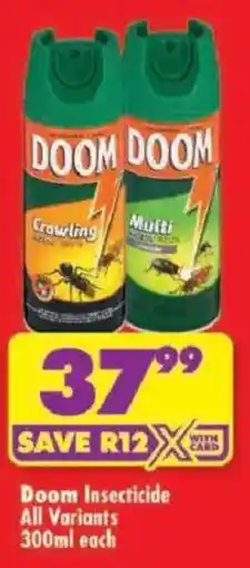 Shoprite Doom Insecticide offer