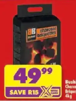 Shoprite Bushfire Charcoal Briquettes offer