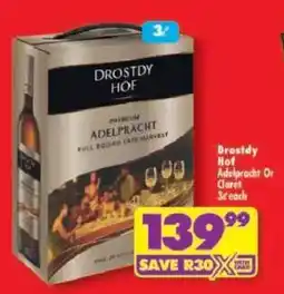 Shoprite Drostdy Hof Adelpracht offer