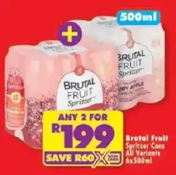 Shoprite Brutal Fruit Spritzer offer