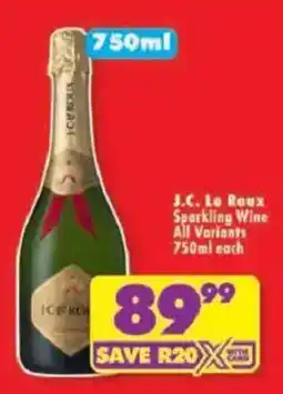 Shoprite J.C. Le Roux Sparkling Wine offer