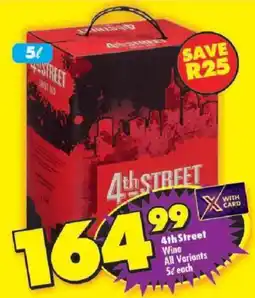 Shoprite 4th Street Wine offer