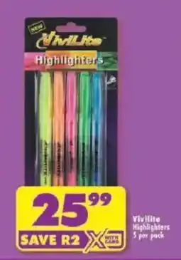 Shoprite Vivilit Highlighters offer