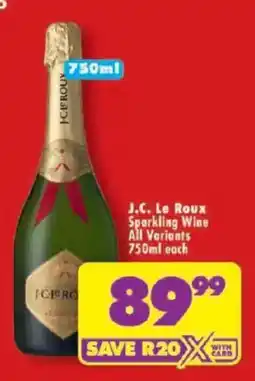 Shoprite J.C. Le Roux Sparkling Wine offer