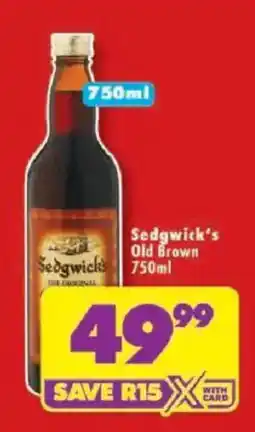 Shoprite Sedgwick's Old Brown offer