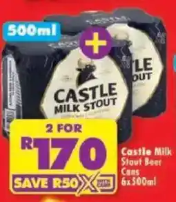 Shoprite Castle Milk Stout offer