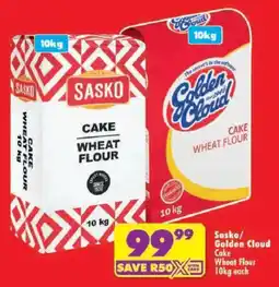Shoprite Sasko/Golden Cloud Cake Wheat Flour offer