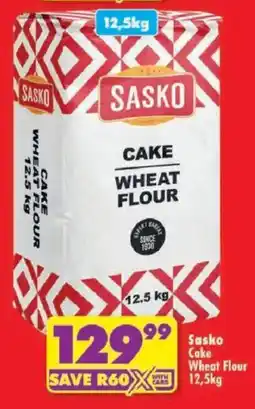 Shoprite Sasko Cake Wheat Flour offer