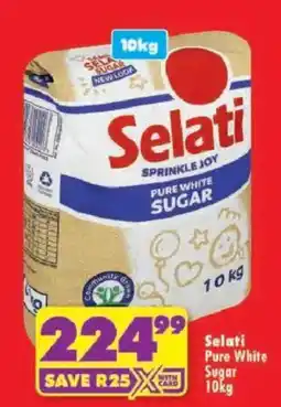 Shoprite Selati Pure White Sugar offer