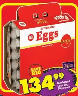Shoprite Ritebrand Large Eggs offer