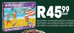 Supa Store Butterfly Wooden Puzzle offer