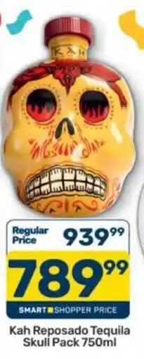 Pick n Pay Liquor Kah Reposado Tequila Skull Pack offer