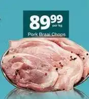 Checkers Hyper Pork braai chops offer