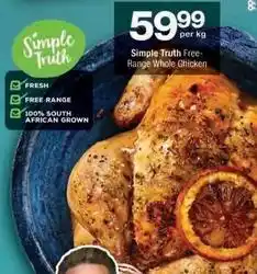 Checkers Hyper Simple truth free-range whole chicken offer