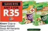 Checkers Hyper Knorr - cup-a-soup instant soup offer